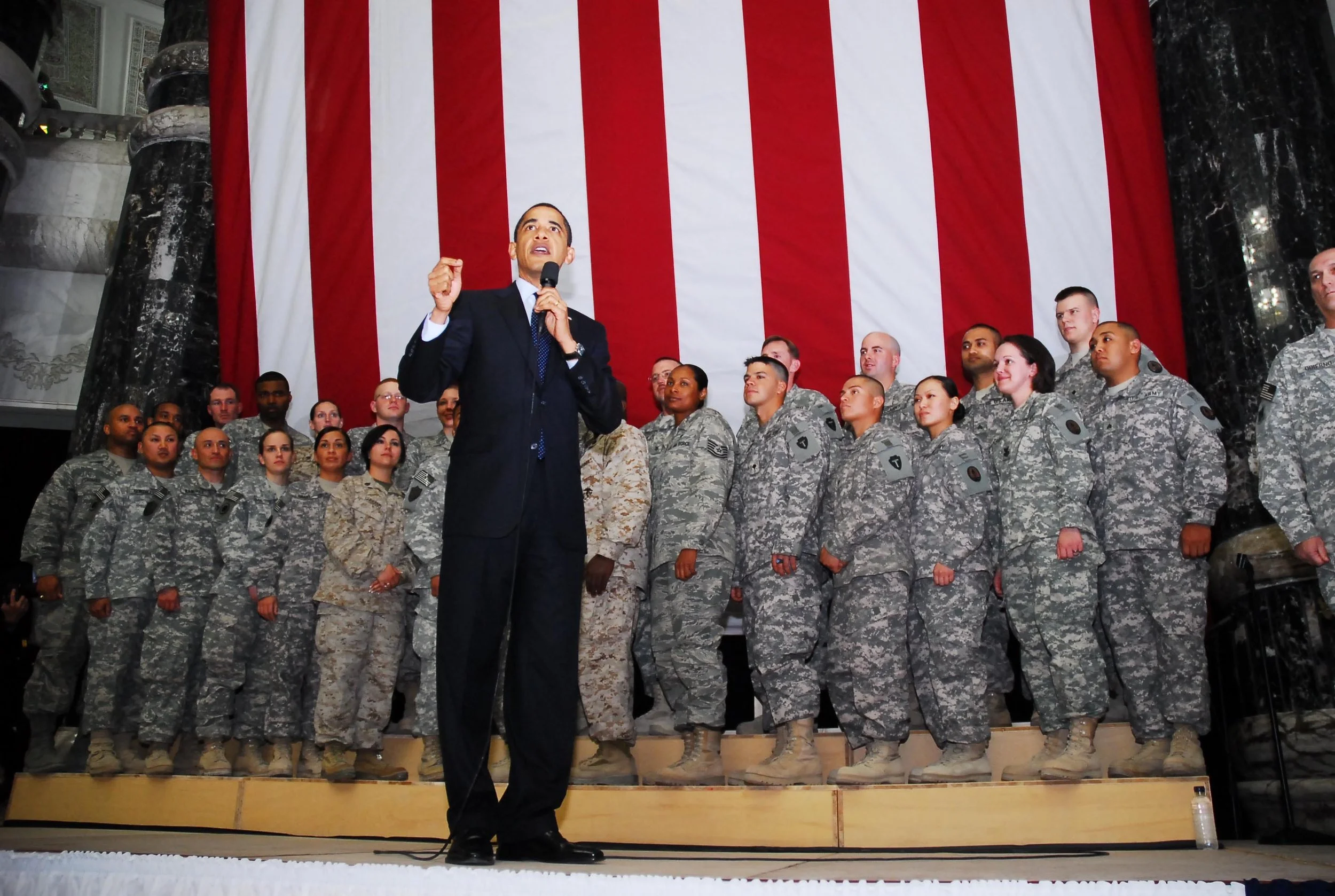 Obama's First Trip to Iraq — edited package