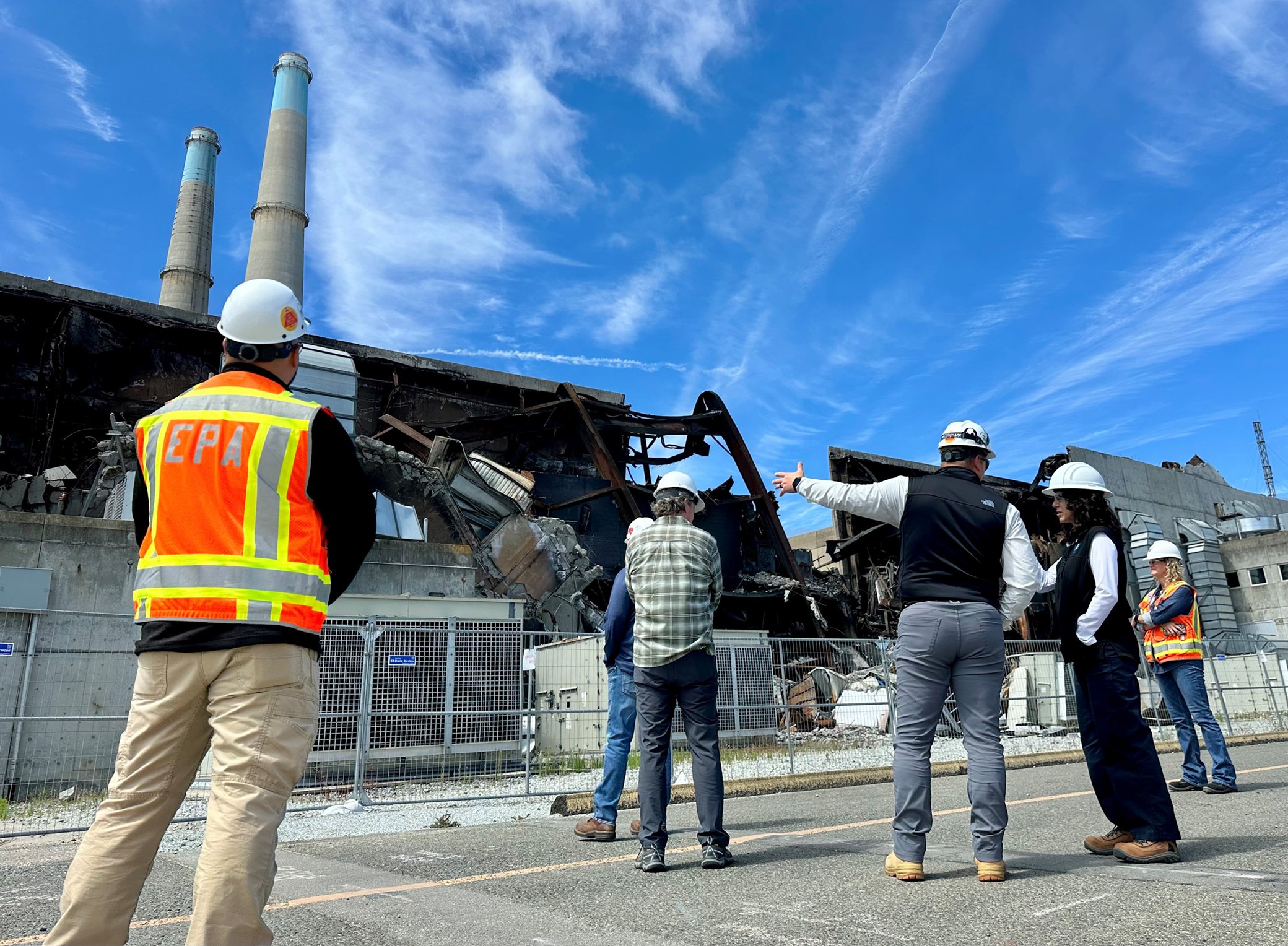 EPA site visit, Moss Landing Battery Fire Response