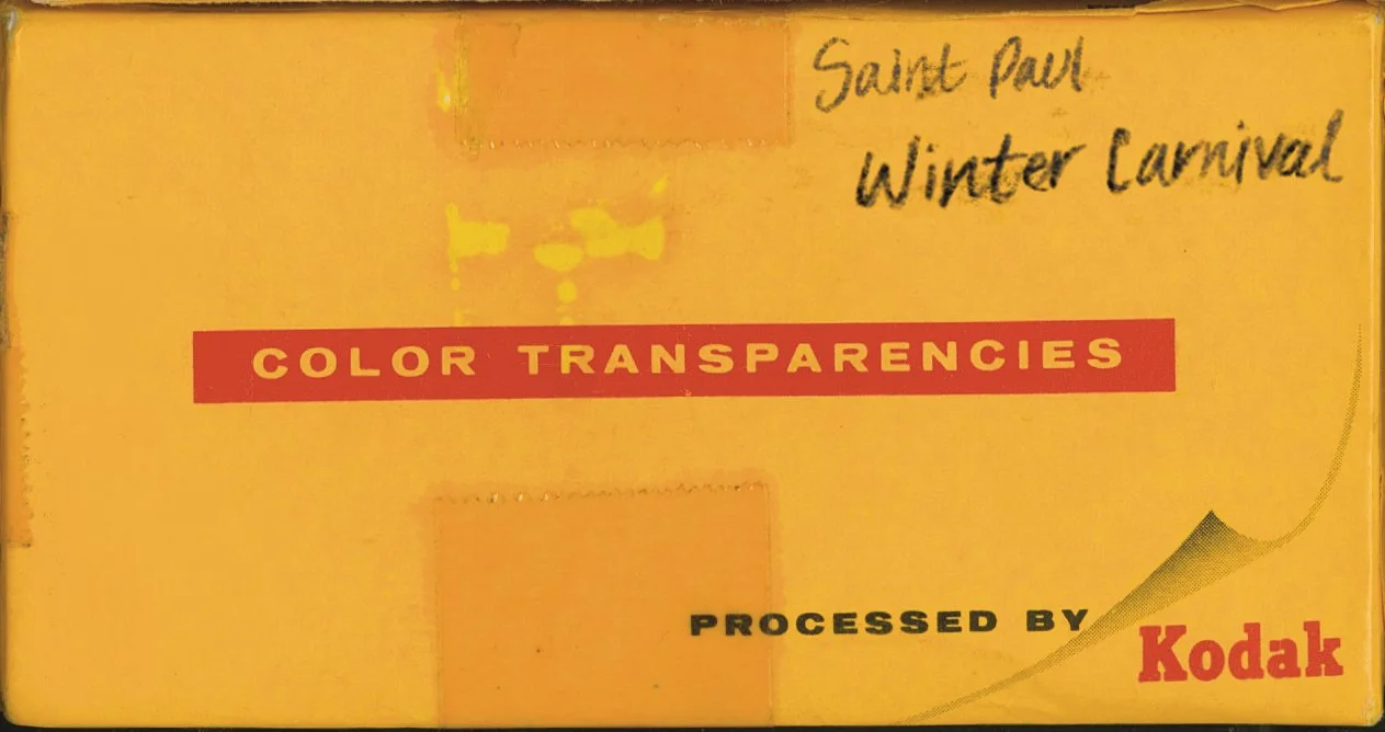 Kodak slide box labeled Saint Paul Winter Carnival