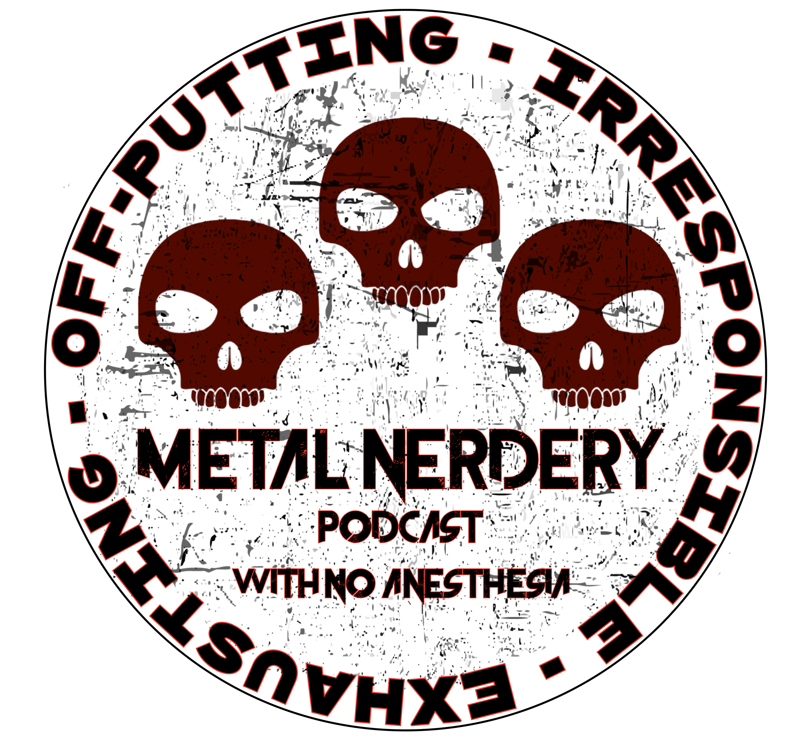 Metal Nerdery Podcast Logo