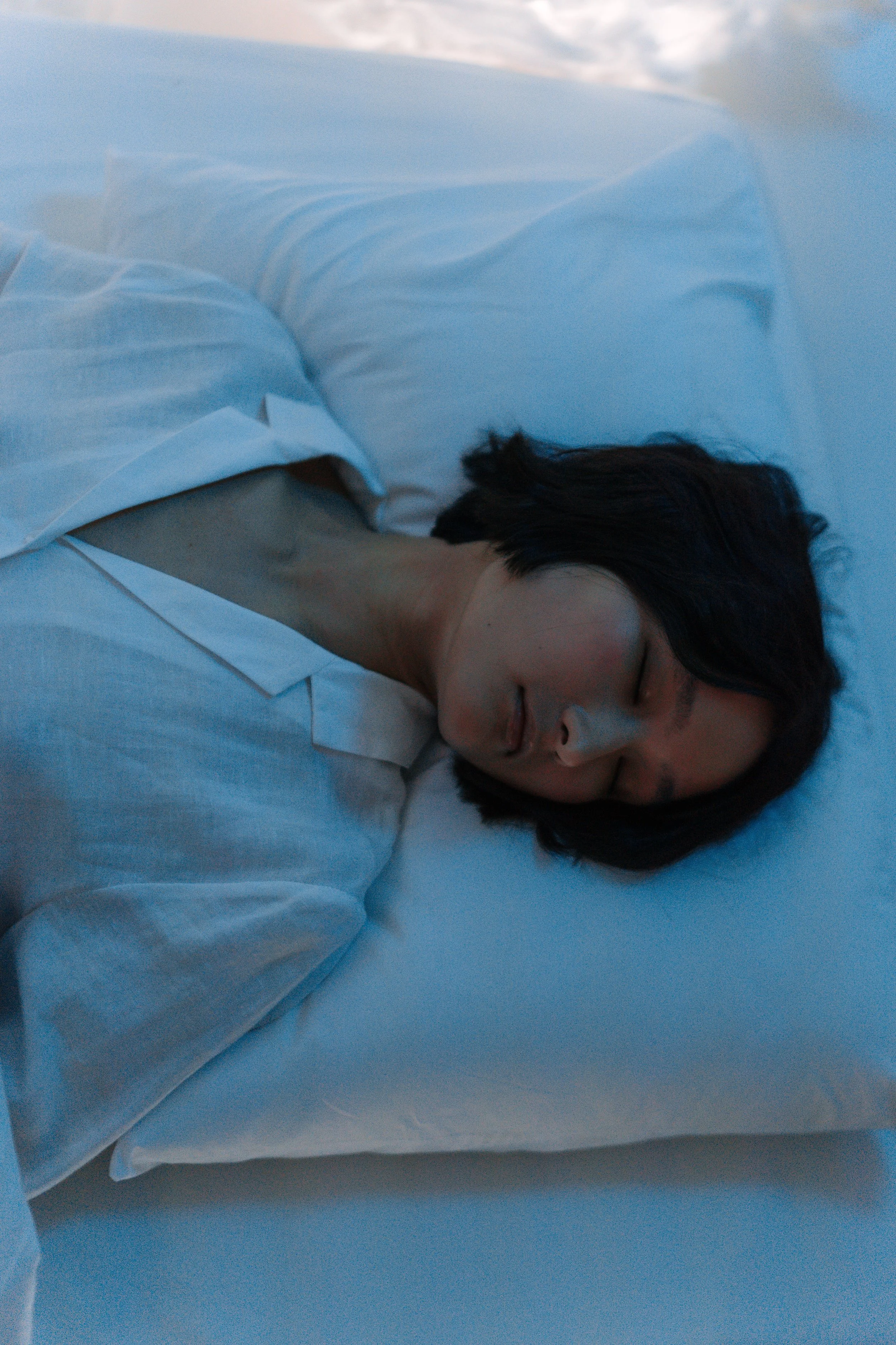 woman sleeping peacefully