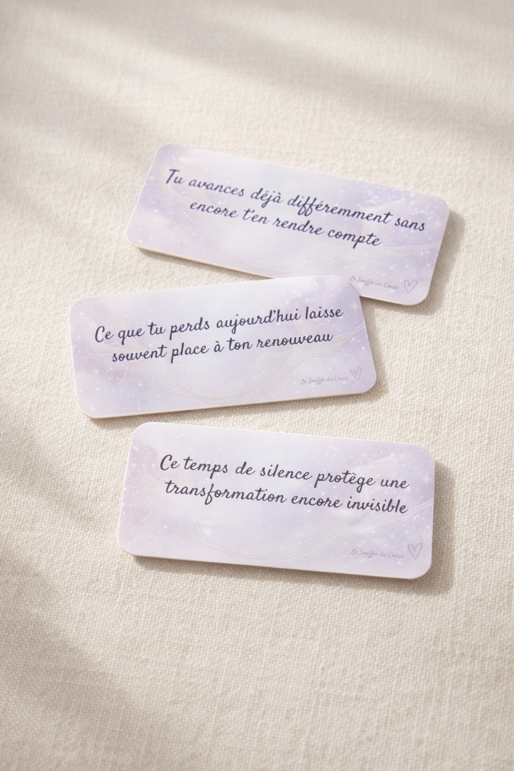 Cartes oracle Le Souffle du Cœur