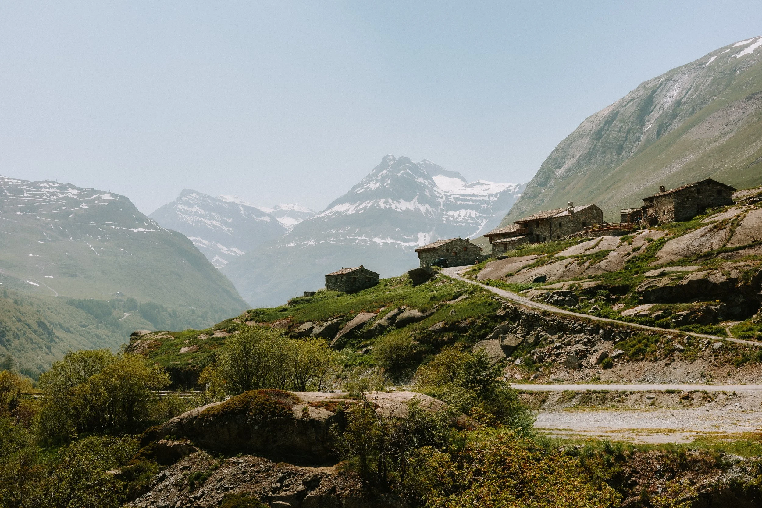Vallon de Haute-Maurienne en début d'été.