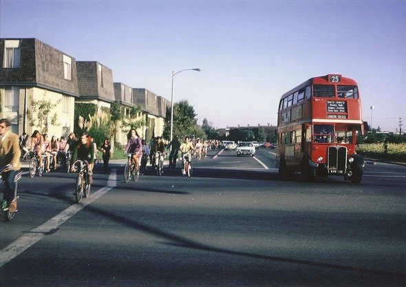 Davis bicycle culture 1967