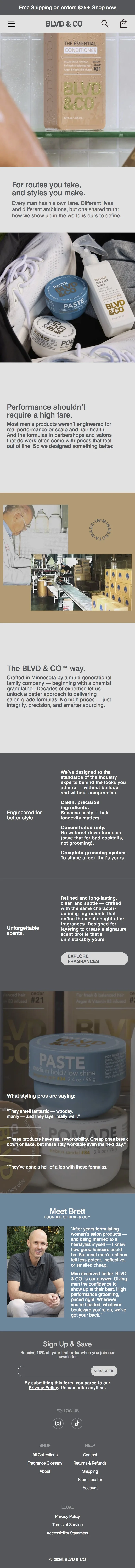 Mobile Website Screenshot