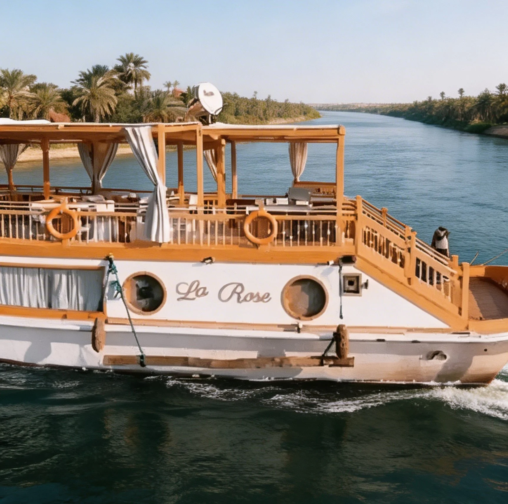 La Rose private Nile view