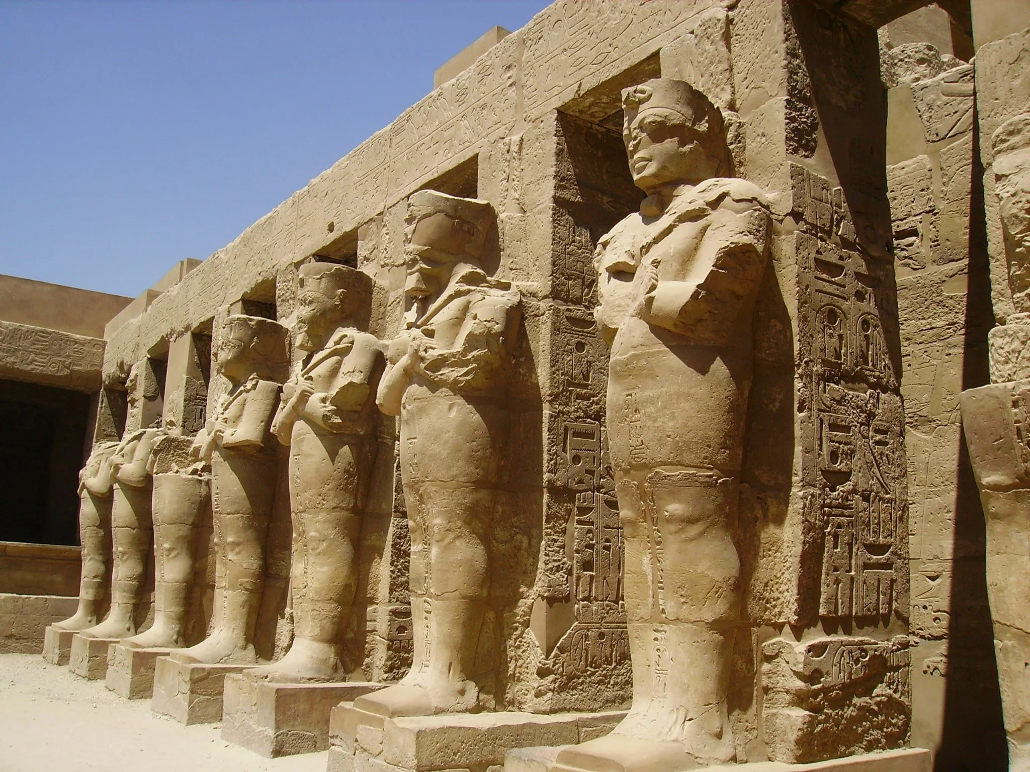 Karnak Temple Egypt avenue of sphinxes