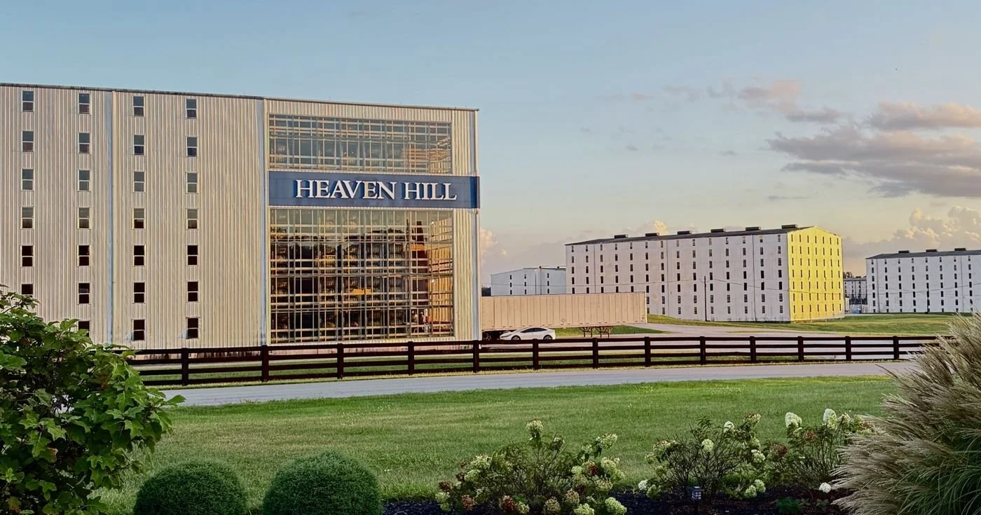 Heaven Hill Distillery campus in Bardstown, Kentucky during Kentucky Bourbon Festival week.