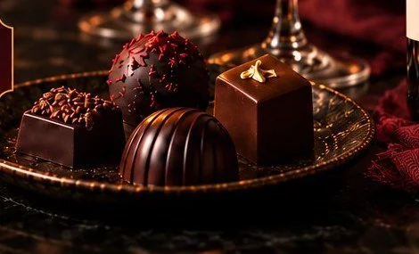 Artisan chocolates from Cassinelli Chocolates paired with the Napa Cabernet tasting at Bin 110.