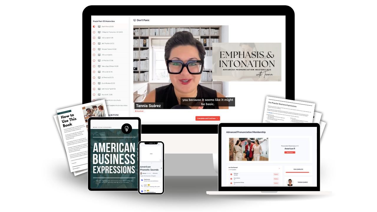 Advanced Pronunciation Accelerator program preview