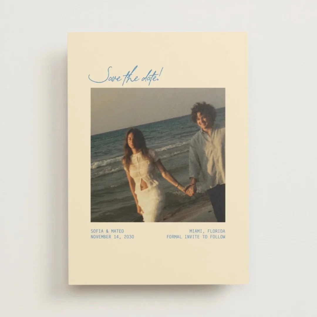 The Summer We Said Yes save-the-dates by Design Lotus