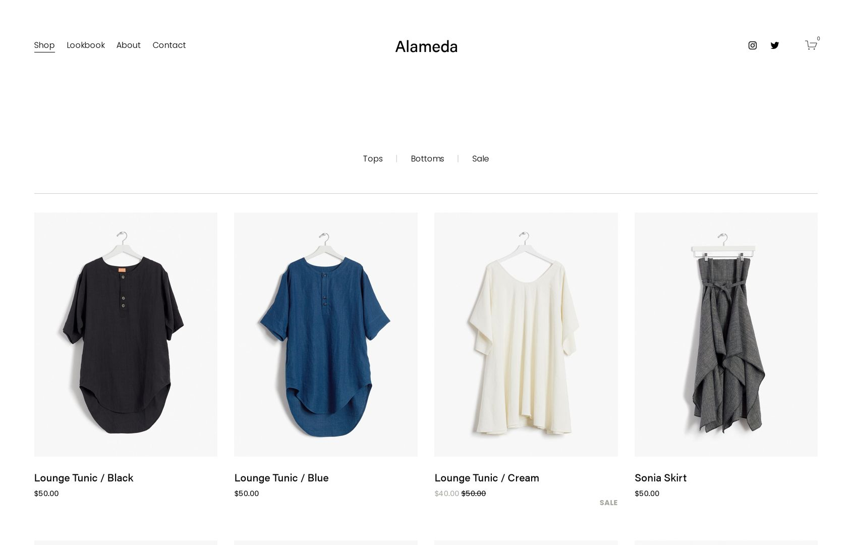 Шаблоны интернет-магазина в Squarespace Commerce