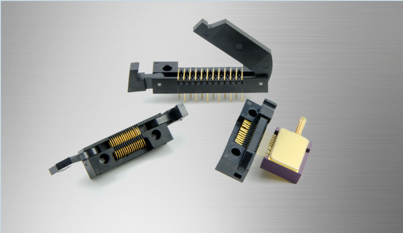 Flat Package Sockets — SIP, SOP, SOIC configurations