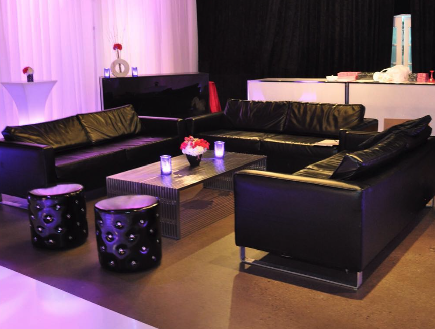 Engagement party catering and food stations