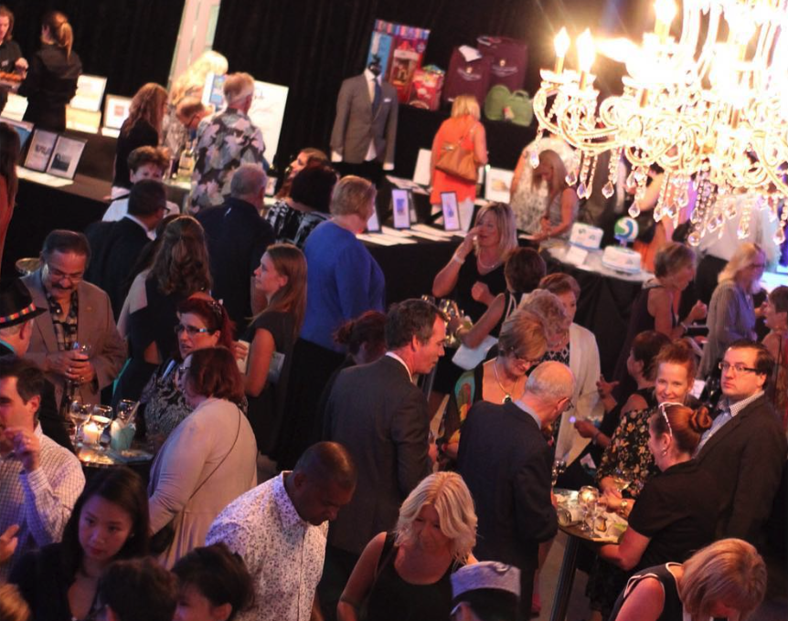 Engagement party setup at The Factory Lounge