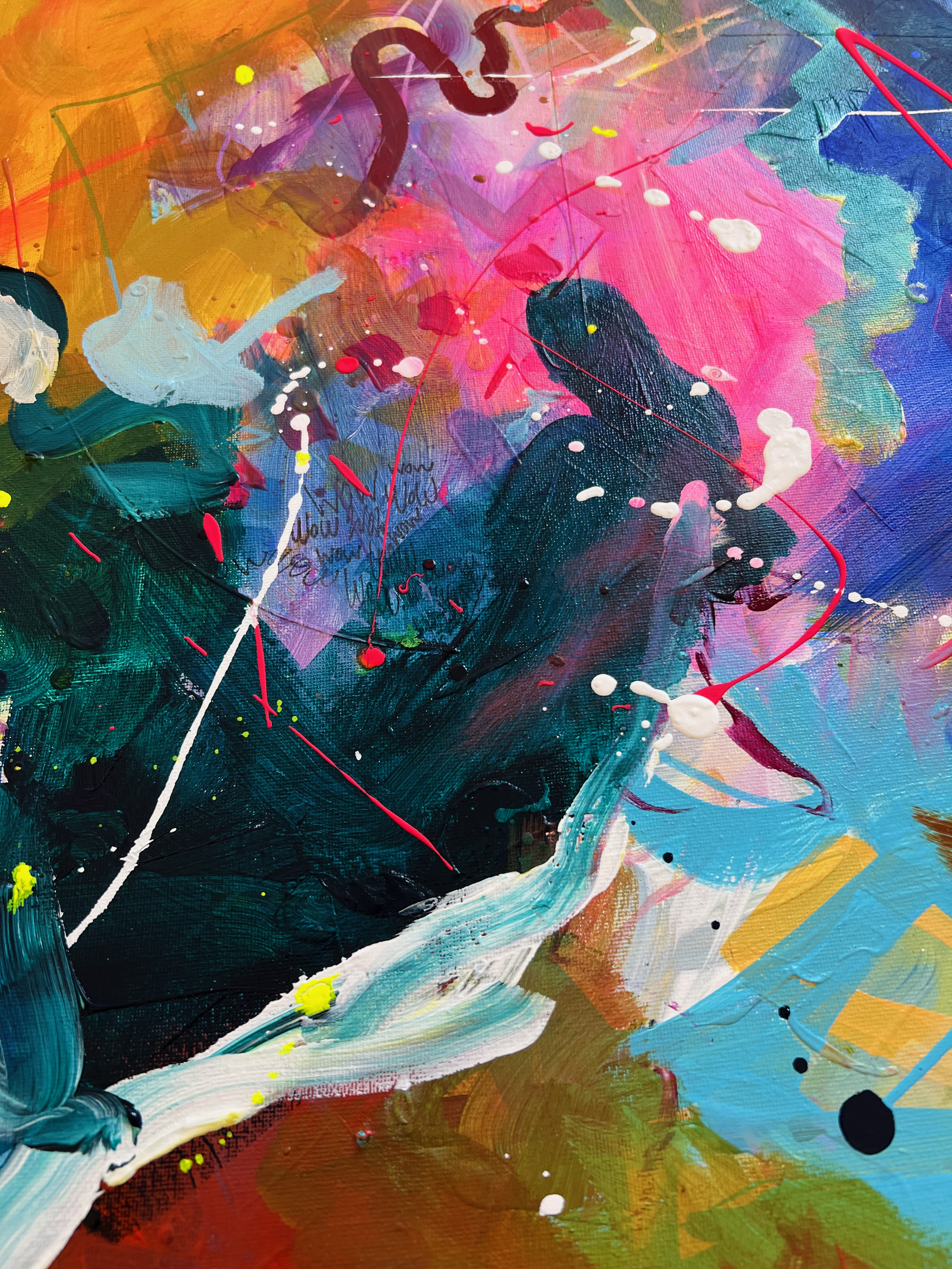 Painting detail — Cheers!