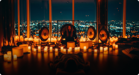 Glow Candle Sound Journey