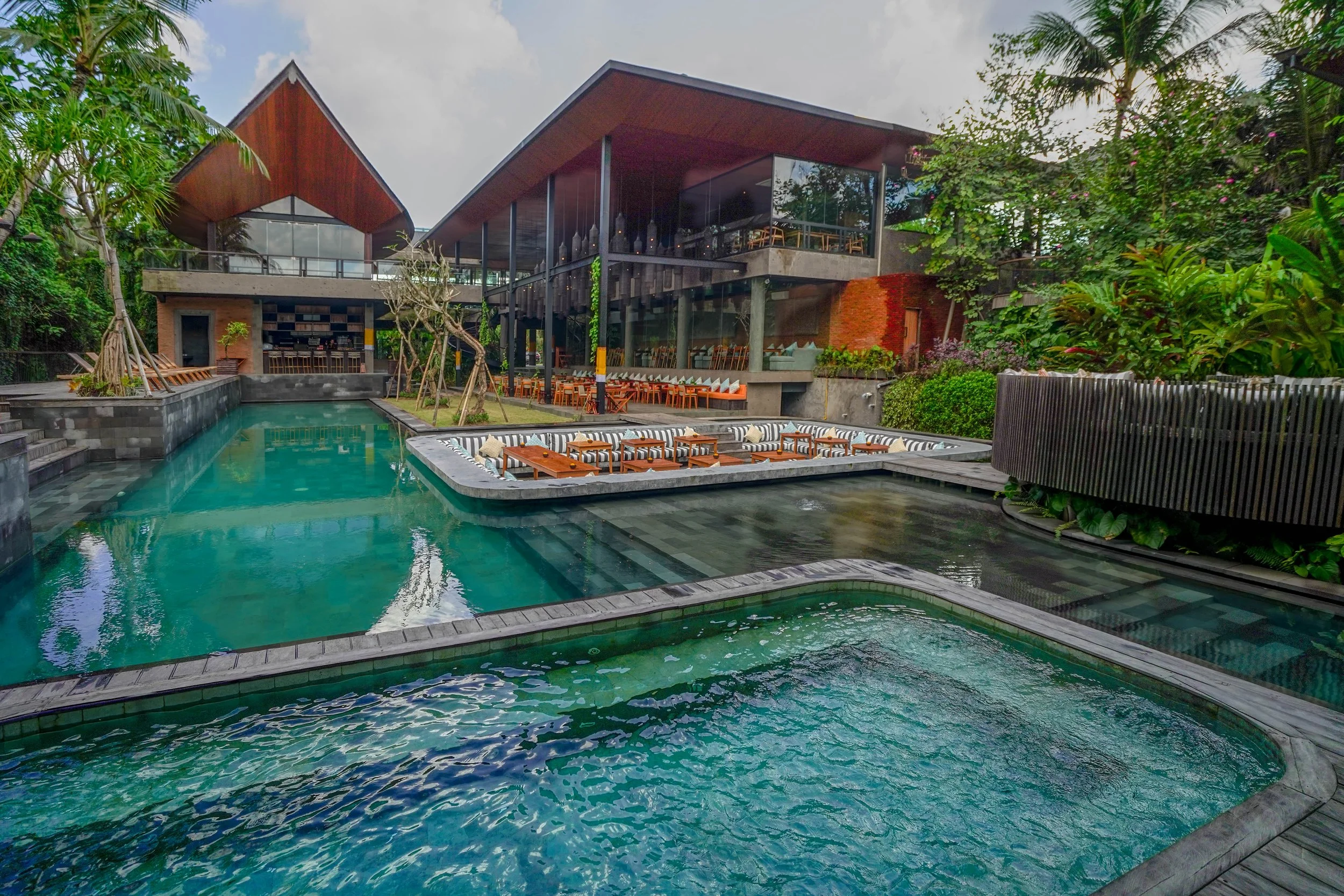 GDAS Bali rice field and jungle surroundings