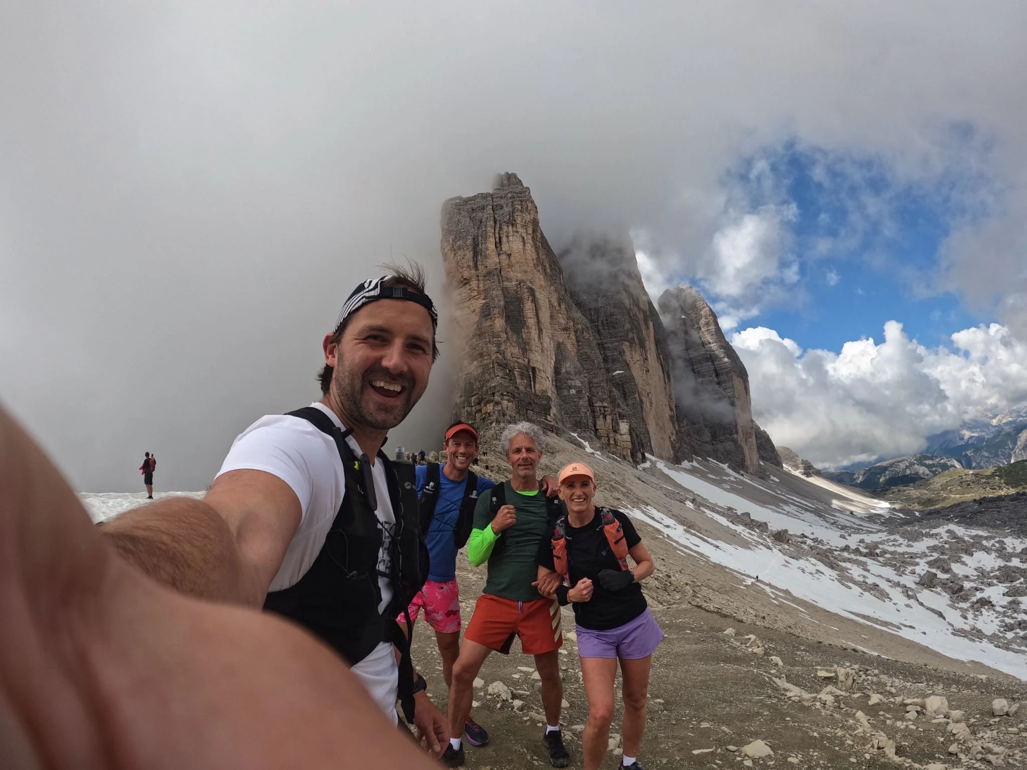 Pure Trails Adventure group on trail