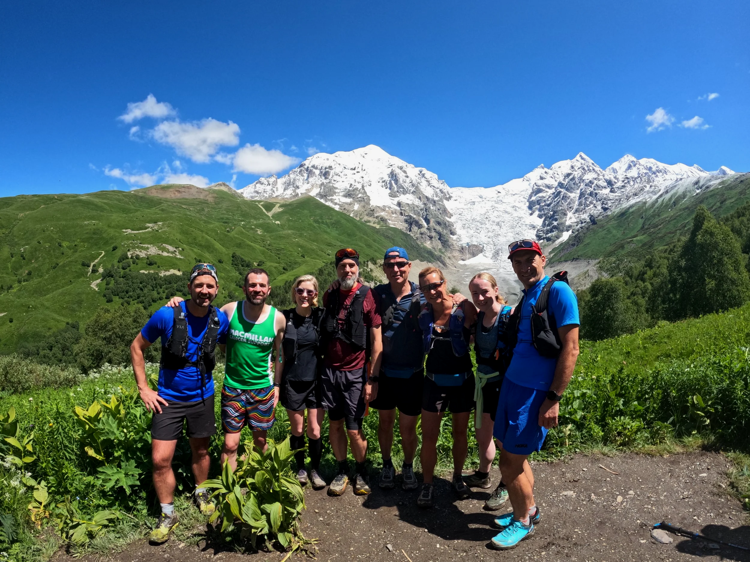 Trail running in Georgia Greater Caucasus
