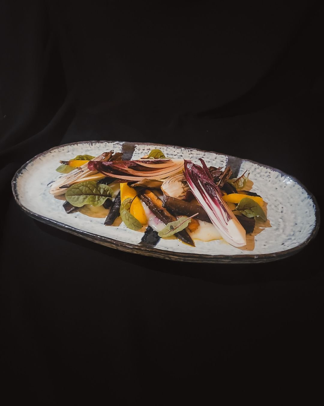 Papada con verduras