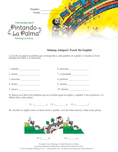 Vista previa de Enséñame inglés para Fernando Llort: Painting La Palma/Fernando Llort: Pintando La Palma