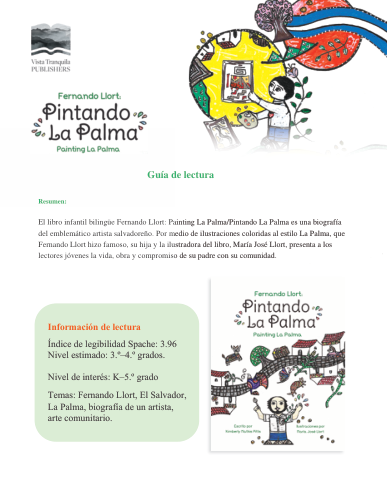 Vista previa de la Guía de lectura en español para Fernando Llort: Painting La Palma/Fernando Llort: Pintando La Palma