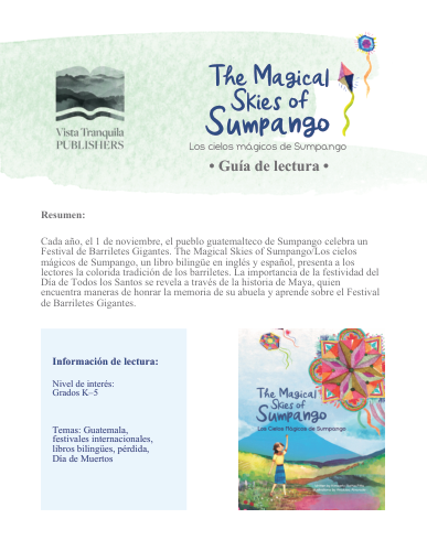 Vista previa de la Guía de lectura en español para The Magical Skies of Sumpango/Los cielos mágicos de Sumpango