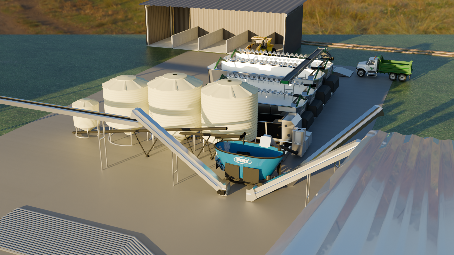 Mulcahys Feedlot render