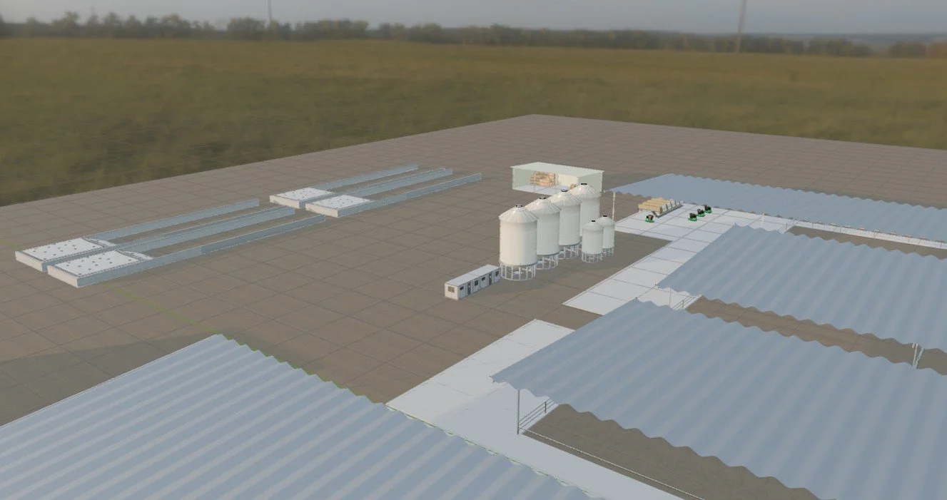 Kane Feedlot 3D design