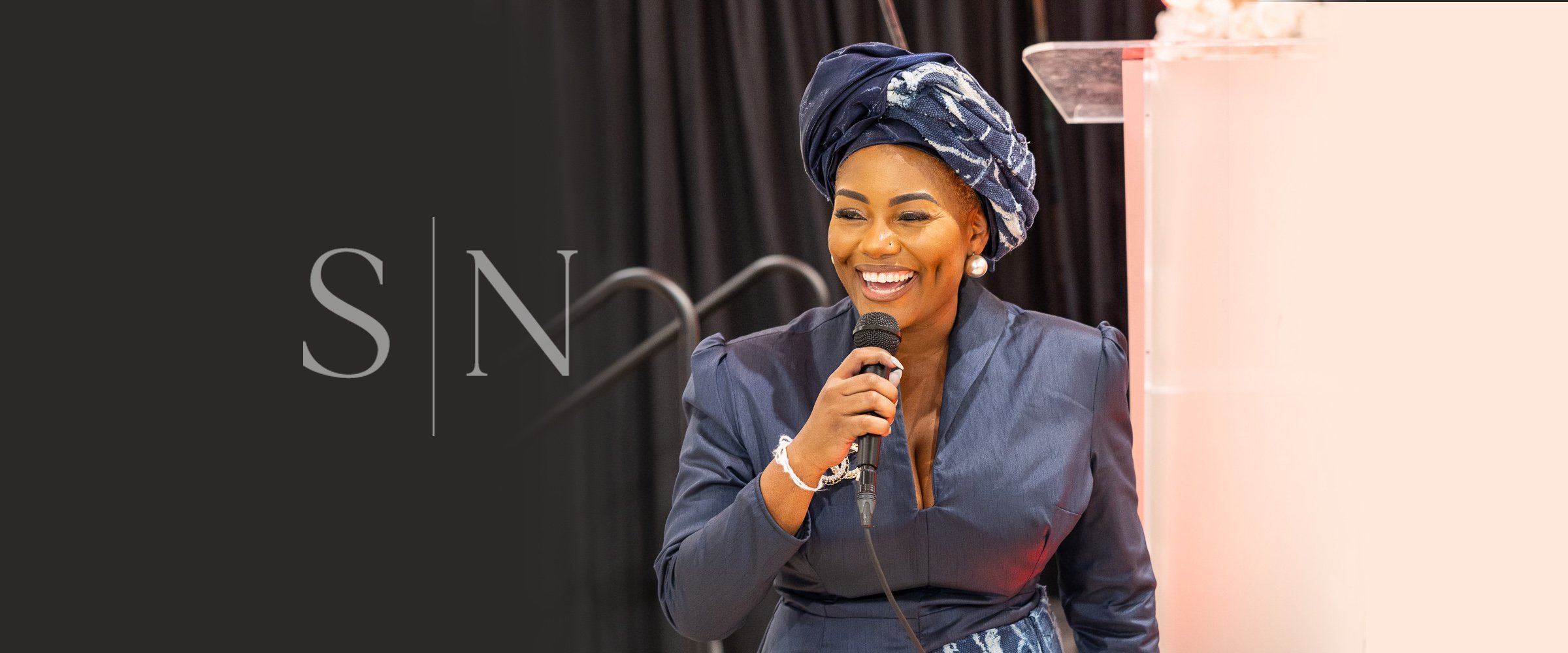 Dr. Sidonie Niba speaking