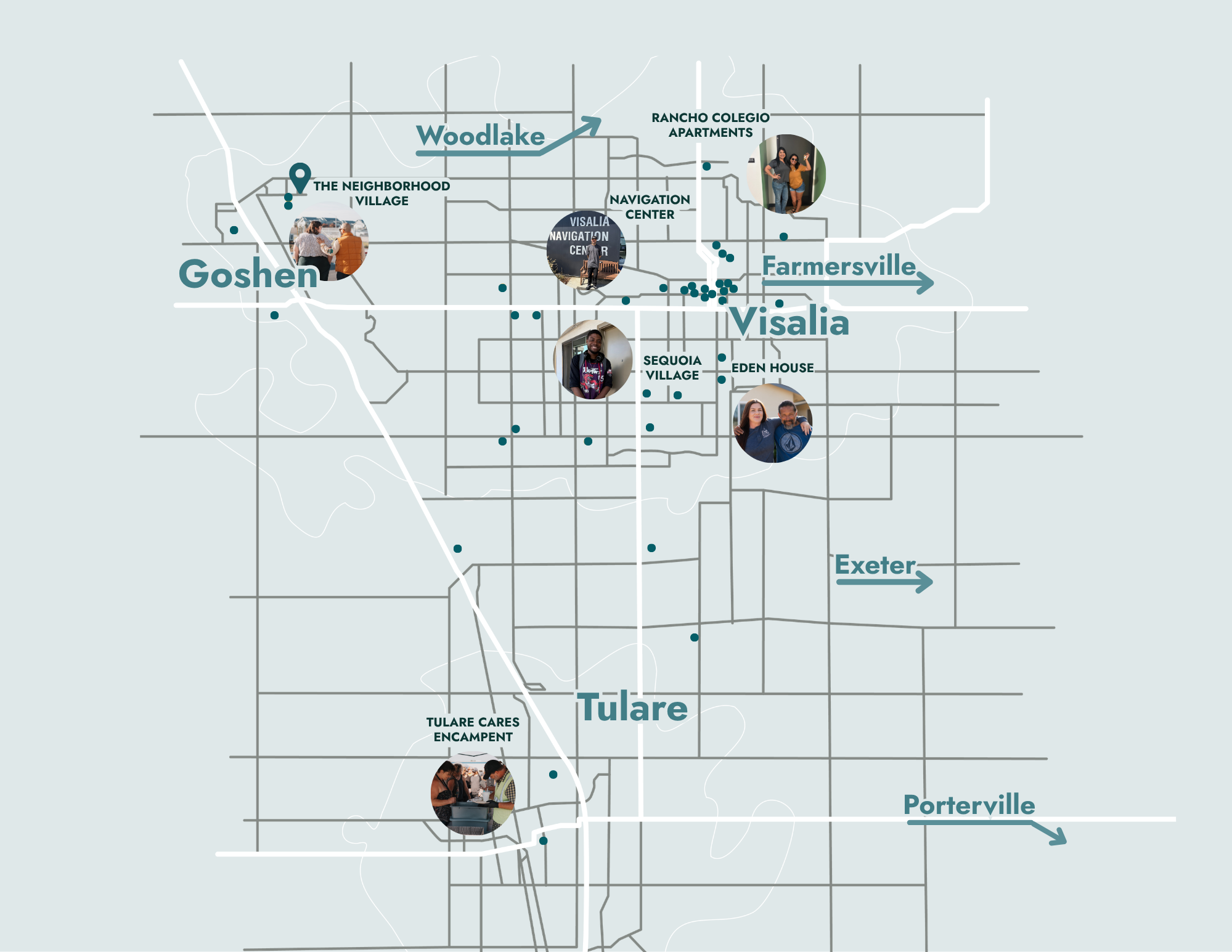 Salt + Light outreach map