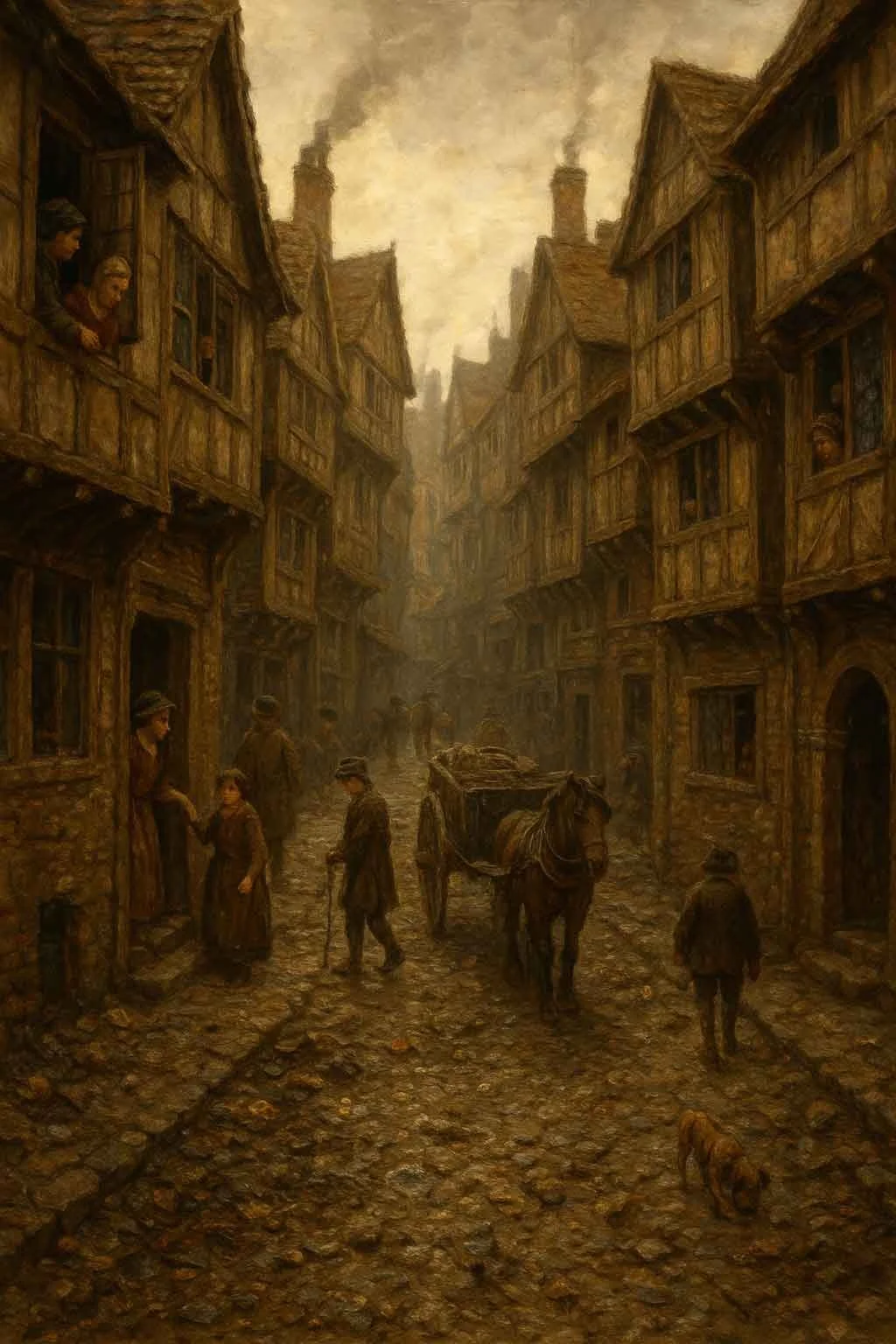 The Streets of London 1666