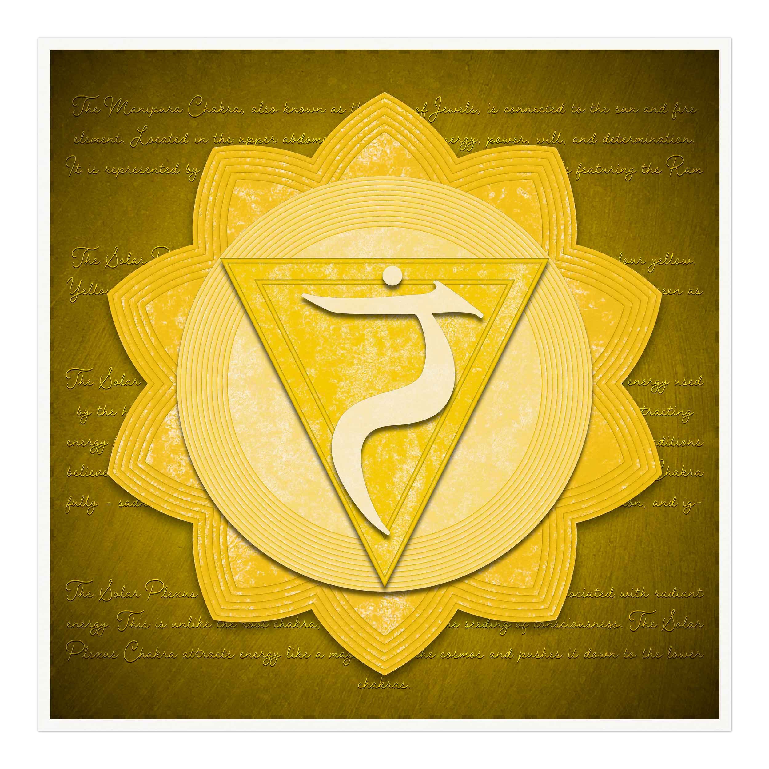 Solar Plexus Chakra Fine Art Print