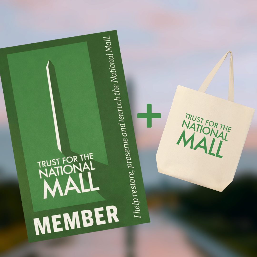 Trust for the National Mall decal and newsletter benefit