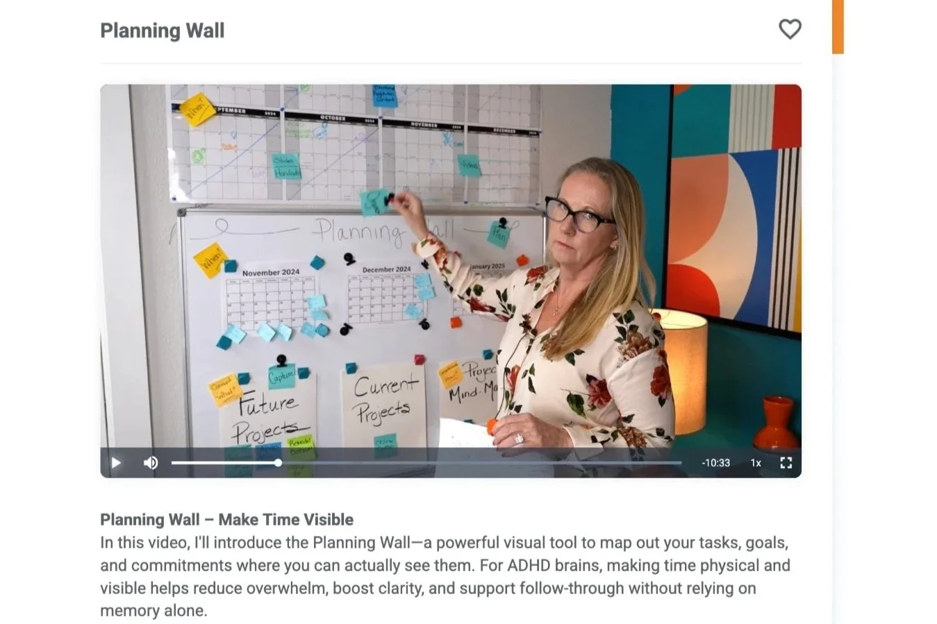 Module 4 Long-Term Planning Wall