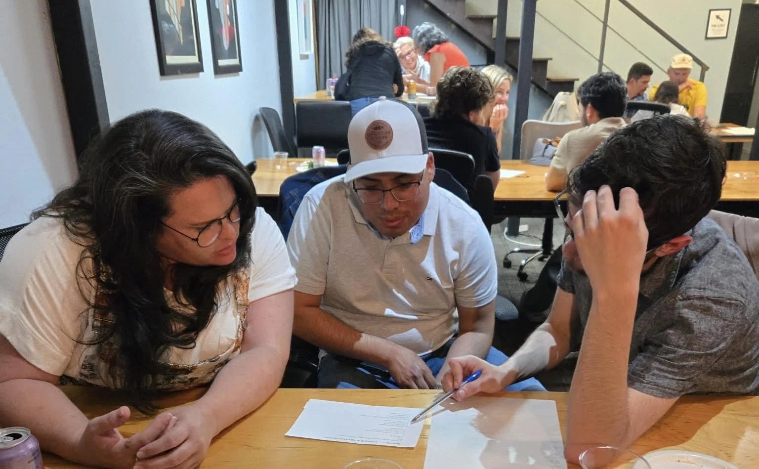 French class at Alliance Française d'Austin