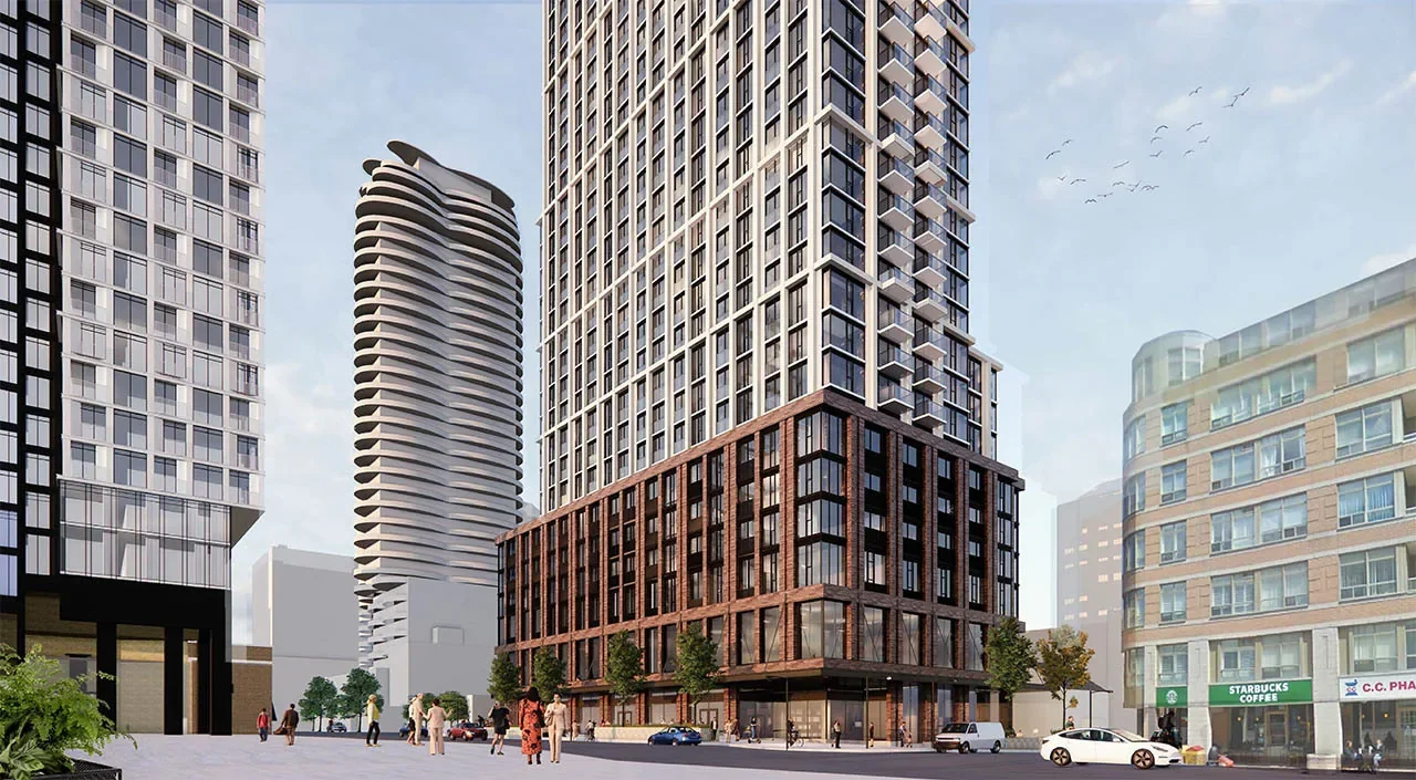 8 Rosehill Condos Midtown Toronto Deer Park Yonge St Clair North Drive Yolevski Real Estate Entrance and Podium