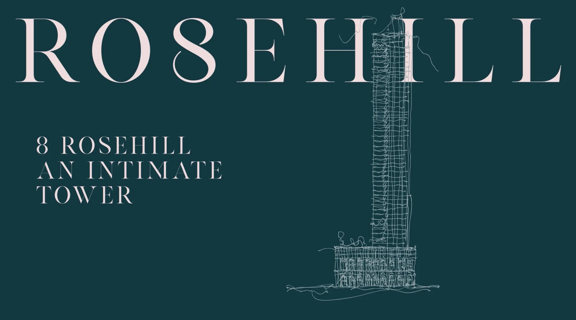 8 Rosehill Condos Midtown Toronto Deer Park Yonge St Clair North Drive Yolevski Real Estate Intimate Tower Sketch