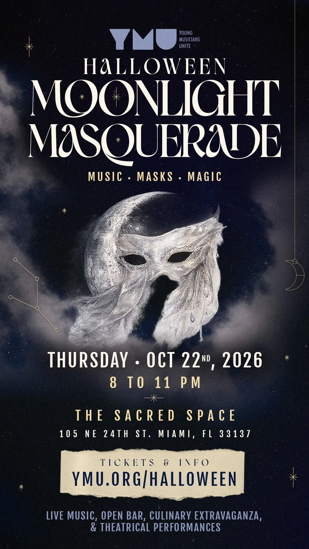 Halloween Moonlight Masquerade