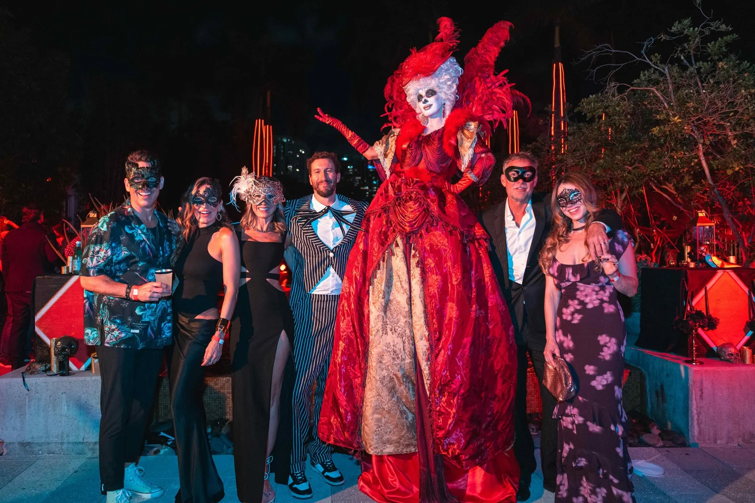 Halloween Moonlight Masquerade last year