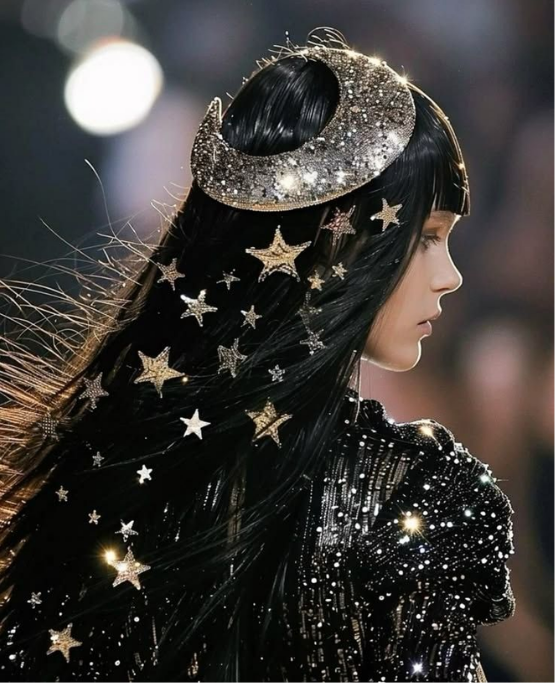 Moon-crown headdress
