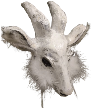 Goat skull mask