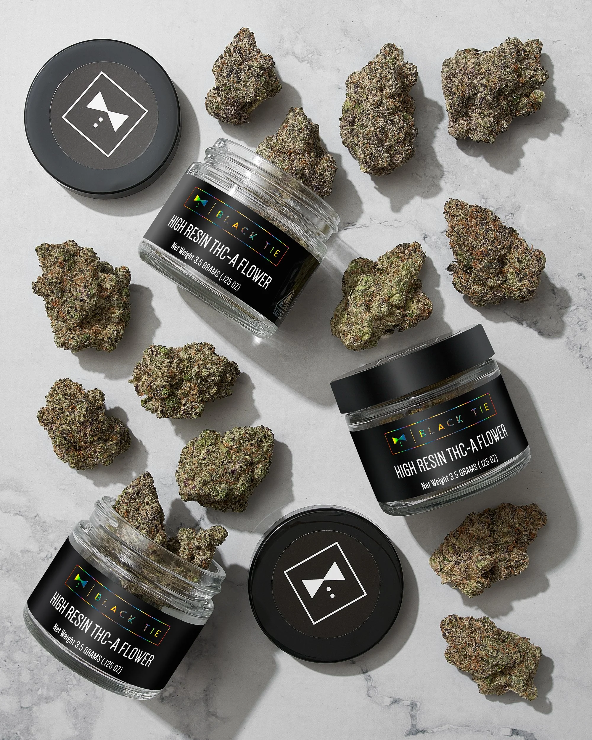 Black Tie three jars