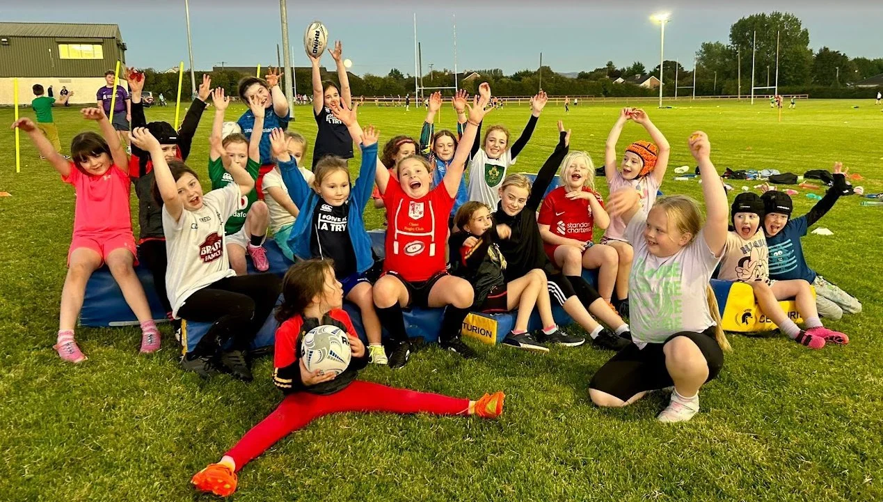 Girls rugby at Clane RFC