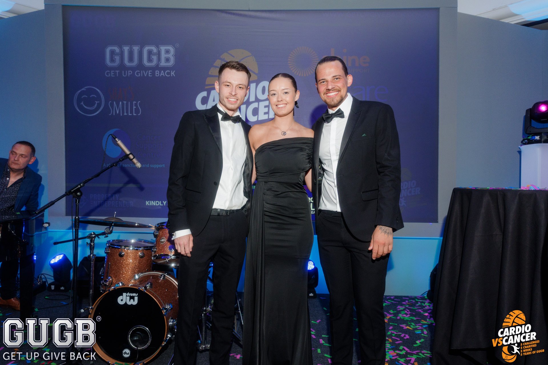 Josh, Katie, and Jacob at the Property Entrepreneur Awards 2025.