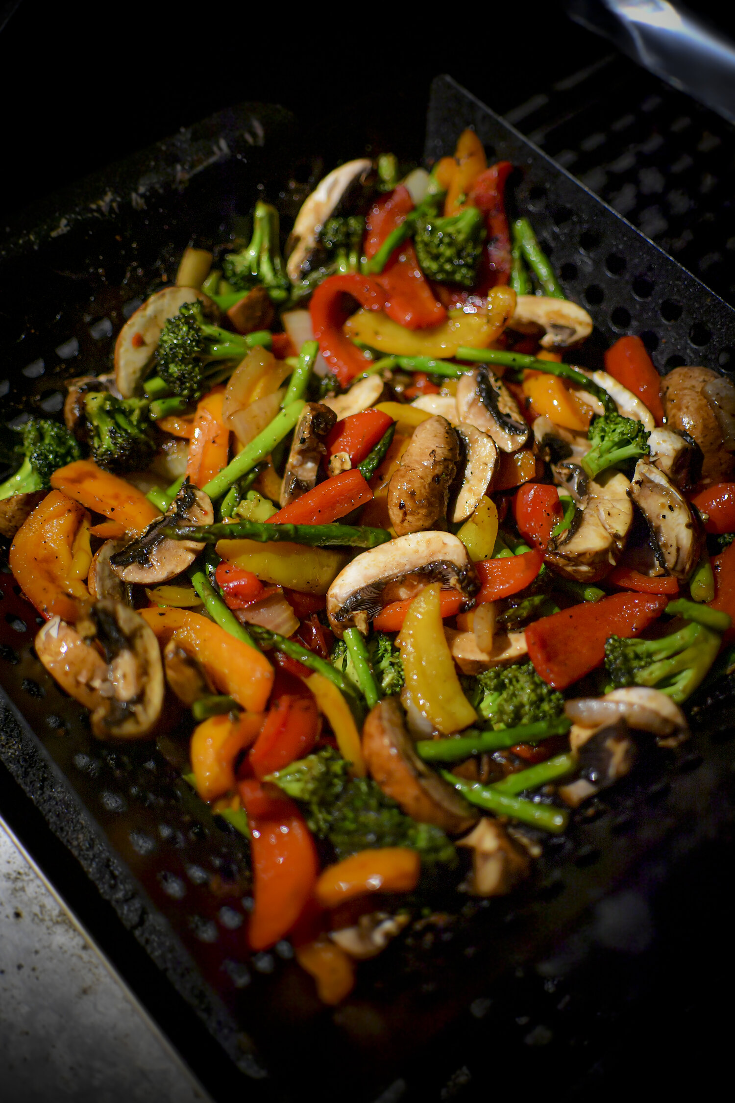 Garlic Teriyaki Grilled Vegetables