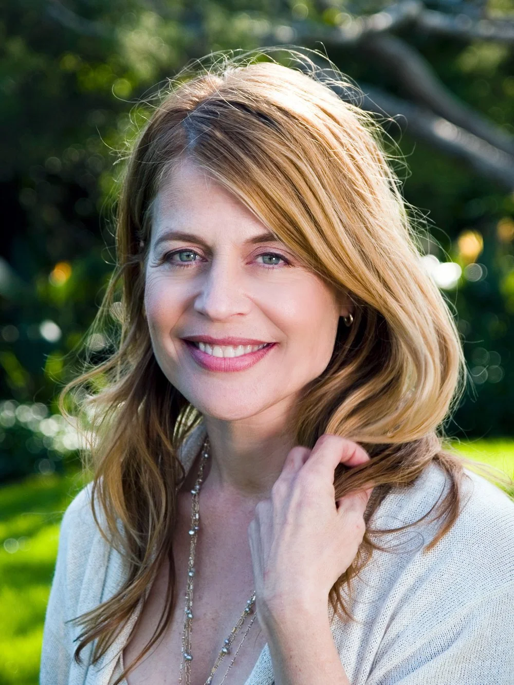 Linda Hamilton portrait by David Christopher Lee