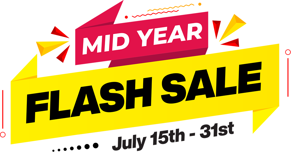Mid year flash sale