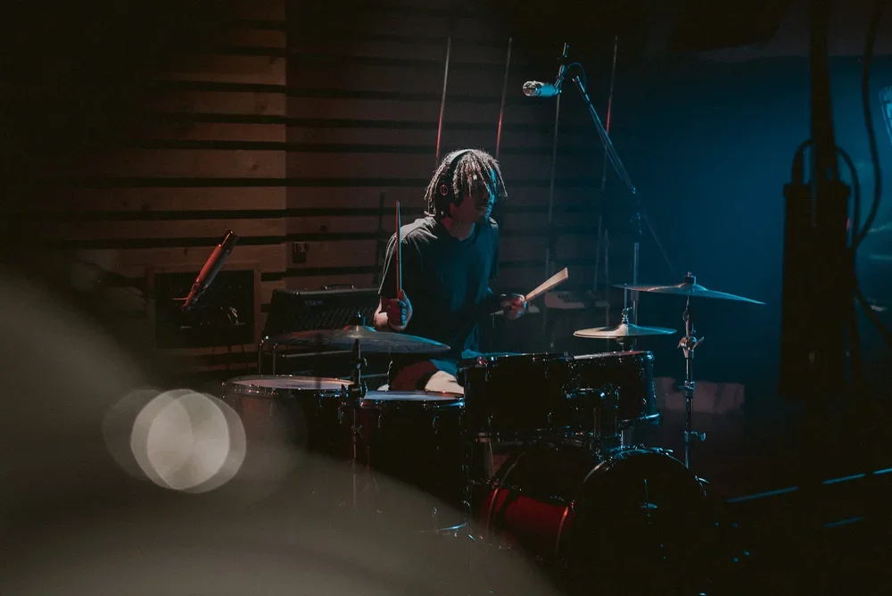 Live room at 25th Street Recording, Oakland